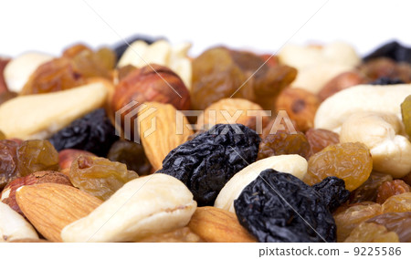 dried fruits and nuts close up dried fruits and nuts close up 9225586