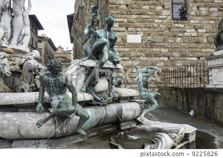 Fountain of Neptune on Piazza della Signoria ,Florence Fountain of Neptune on Piazza della Signoria ,Florence 9225826