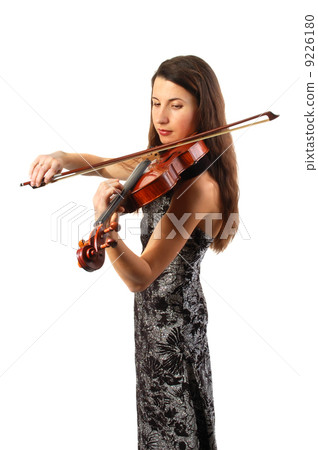 Beautiful violinist 9226180
