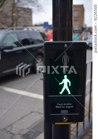 London Signal - pedestrian pushbutton (blue) 9226300