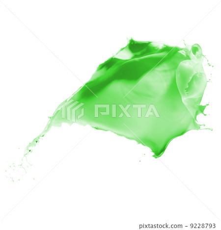 green paint splash green paint splash 9228793