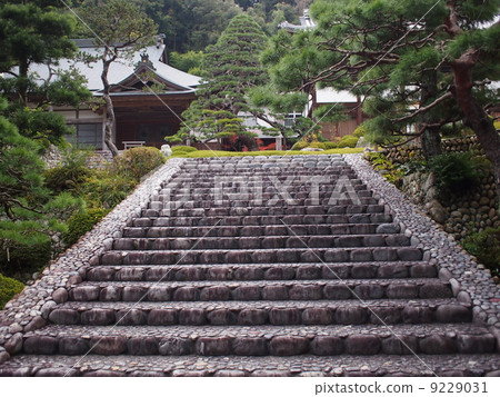 樓梯Honbou佛教堂法高山Togashi寺 9229031
