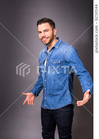 young smart man 9230544