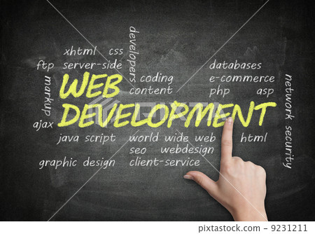 Blackboard Web Development-插圖素材 [9231211] - PIXTA圖庫