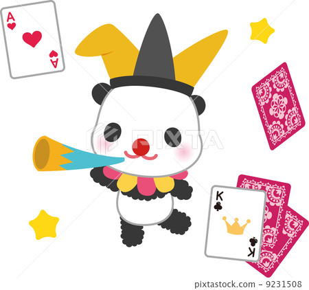 小丑和卡片 小丑和卡片 9231508