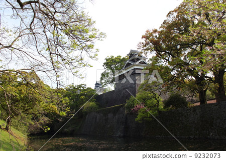 Kumamoto Castle · Bizen moat and Iida Maru 5th floor 9232073