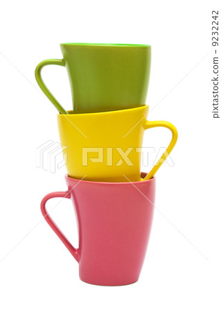 Beautiful color mugs 9232242