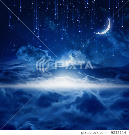 Beautiful night sky 9233114