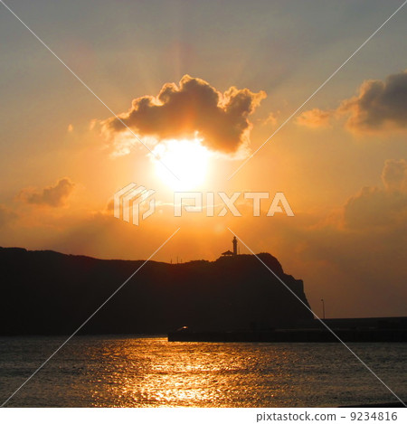 Sunset in the westmost west end of Japan Sunset in the westmost west end of Japan 9234816