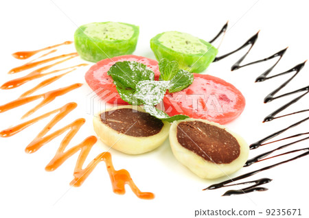 Japanese dessert mochi Japanese dessert mochi 9235671