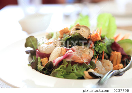 Seafood salad with Japanese sauce 9237796