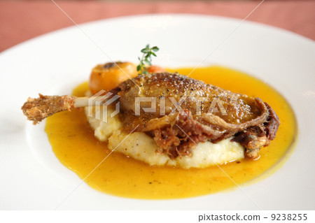 Duck confit , Roasted duck leg Duck confit , Roasted duck leg 9238255