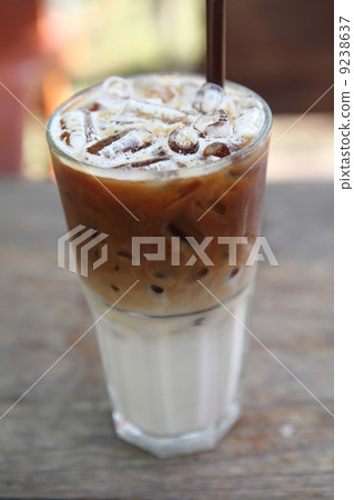 coffee on wood background coffee on wood background 9238637