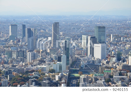 Bird's eye view of Shibuya direction 9240155