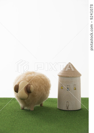 House with a sheep House with a sheep 9241078