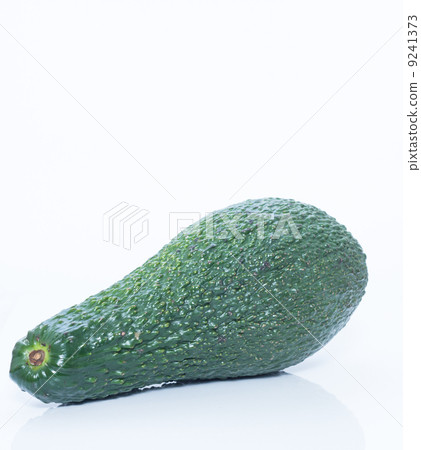 Avocado on white background. 9241373