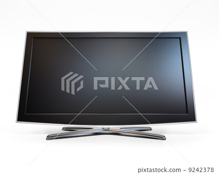 Television set isolated on white background Television set isolated on white background 9242378