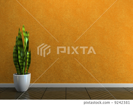 Part of the interior with plant Part of the interior with plant 9242381