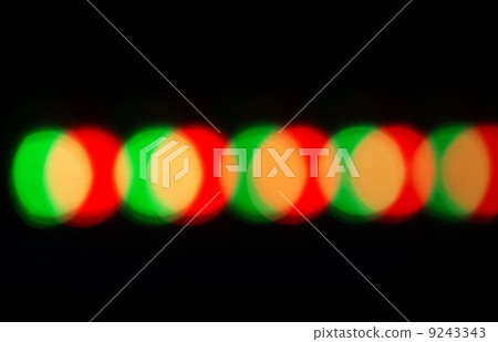 colored circles on a dark background bokeh 9243343