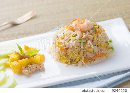 chinese fried rice , or nasi goreng popular cusine in asia 9244650