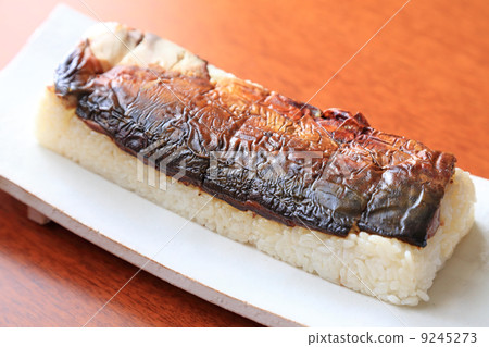 Delicious mackerel sushi 9245273