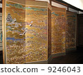 Summer Osaka screen folding screen 9246043