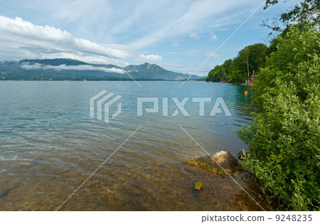 Wolfgangsee summer lake (Austria). 9248235