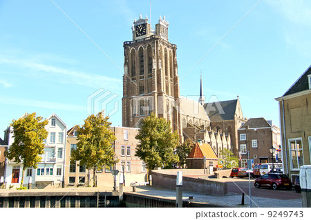 Grote Kerk church, the main attraction of Dordrecht 9249743