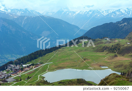 Mountain Bettmeralp village (Switzerland) Mountain Bettmeralp village (Switzerland) 9250067