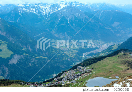 Mountain Bettmeralp village (Switzerland) Mountain Bettmeralp village (Switzerland) 9250068