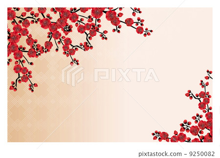 梅花_冷季_ 02 _風景_橙 梅花_冷季_ 02 _風景_橙 9250082