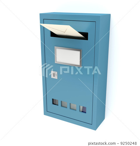 Blue mailbox Blue mailbox 9250248
