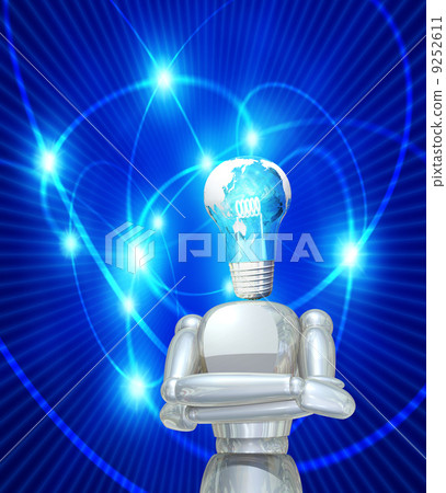 Robot thinking in Internet space Robot thinking in Internet space 9252611