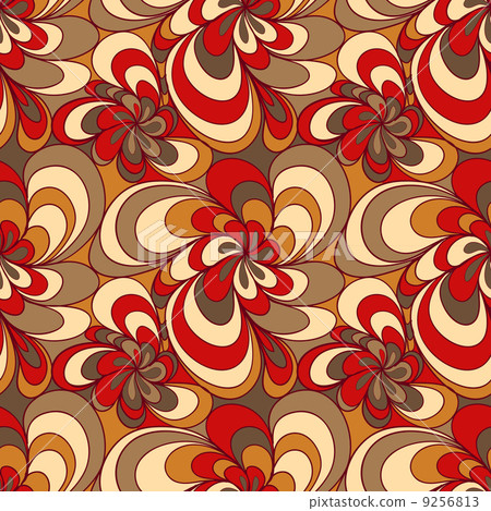 Abstract seamless pattern with simple elements - Stock Illustration ...
