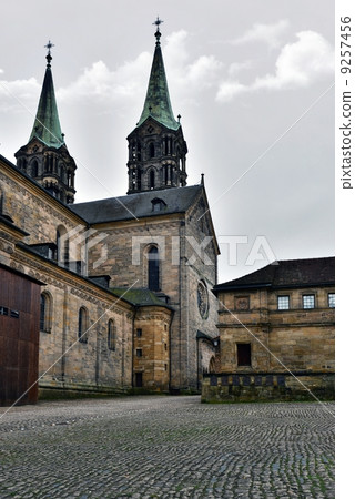 Medieval cathedral St. Jakobs in Bamberg, 9257456