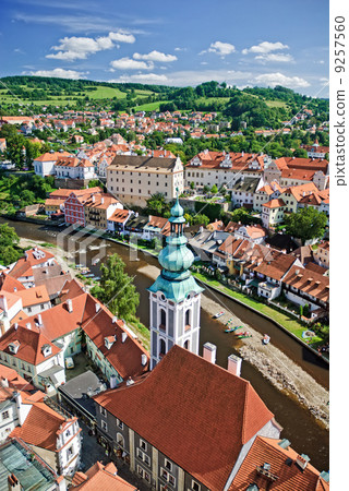 Cityscape of Cesky Krumlov 9257560