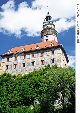 Castle in Cesky Krumlov. Czech Republic 9257561
