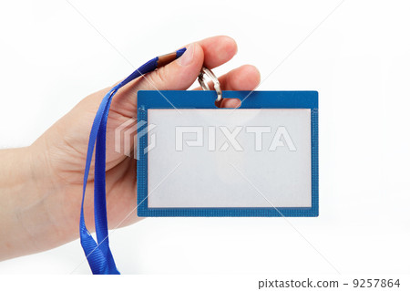 card blank in a hand isolated on white card blank in a hand isolated on white 9257864