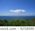 Blue sky and white clouds 9258090