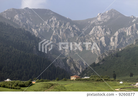 Beautiful landscape of sichuan, China 9260877