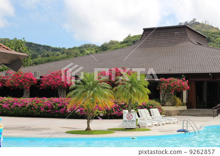 Aqua Resort Club Saipan's poolside 9262857