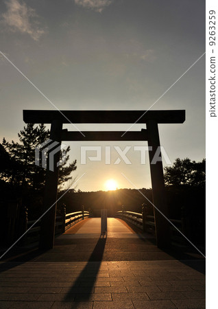 Image of Ise Jingu Shrine, Uji Bridge 9263259