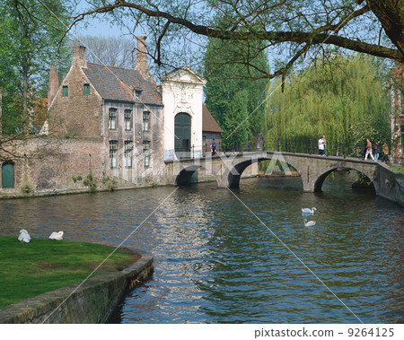 Belgium Bruges love's lake 9264125