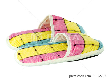 Colorful slippers isolate Colorful slippers isolate 9265196