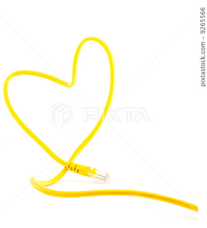 love sign with Rj45 connector love sign with Rj45 connector 9265566