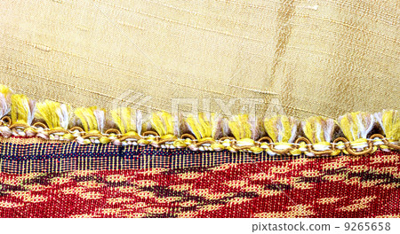 Thai silk background Thai silk background 9265658