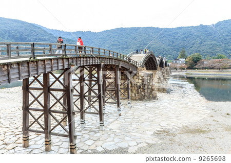 Kintaikyo Bridge at Iwakuni ,Yamaguchi, Japan 9265698