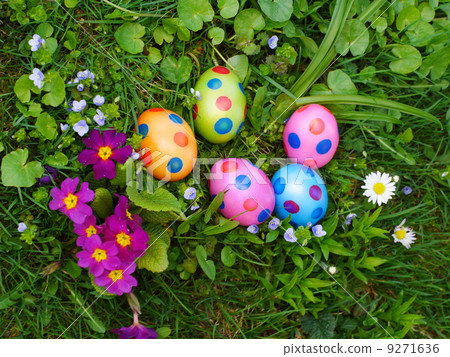 easter eggs lawn easter eggs lawn 9271636