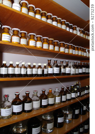 chemicals in a laboratory 9273239