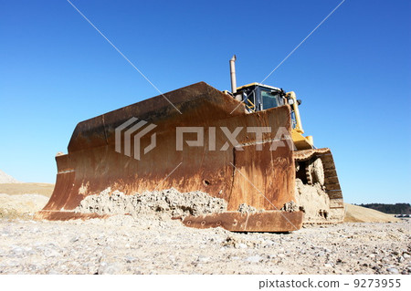 excavator building site 9273955